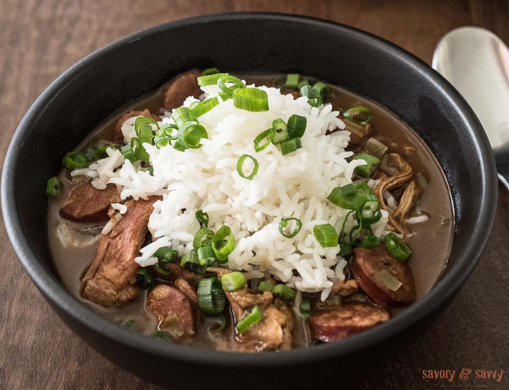 Chicken and Smoked Sausage Gumbo