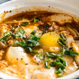 Kimchi Soondubu Jjigae (Soft Tofu Stew)