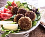 Baked falafel