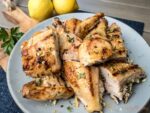 Grilled Butterflied Chicken with Lemon Recipe